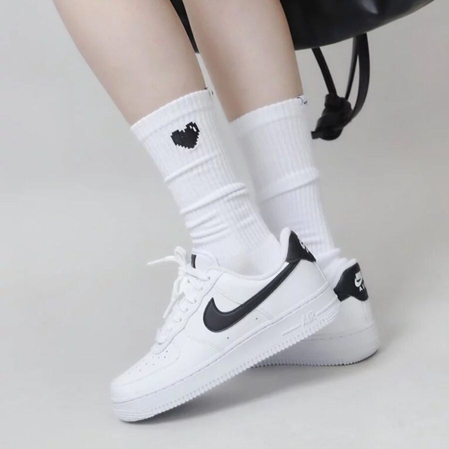 giày nike air force 1 '07 'white black 2022' (wmns) dd8959-103