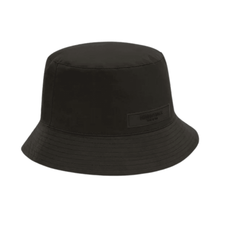 mũ fear of god essentials bucket hat off black fbecosmaster-1