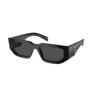 prada black dark grey 54 mm men sunglasses pr 09zs 1ab5s0