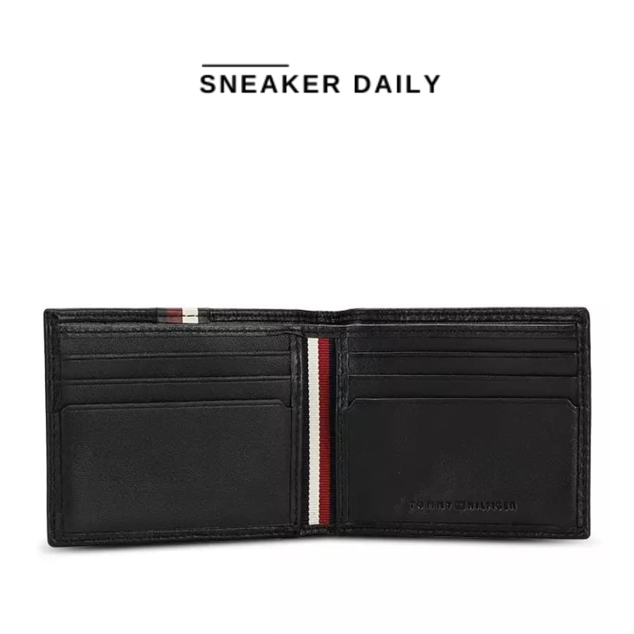 V Tommy Hilfiger Prem Lea Mini Wallet Black