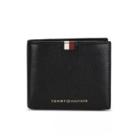 ví tommy hilfiger prem lea mini wallet 'black'