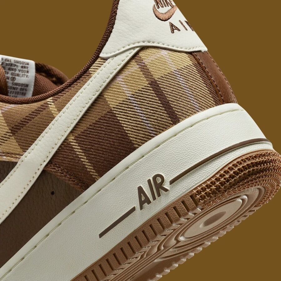 giày nike air force 1 low 'cacao stripe' dv0791-200