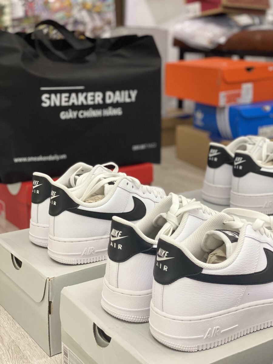 giày nike air force 1 '07 'white black 2022' (wmns) dd8959-103