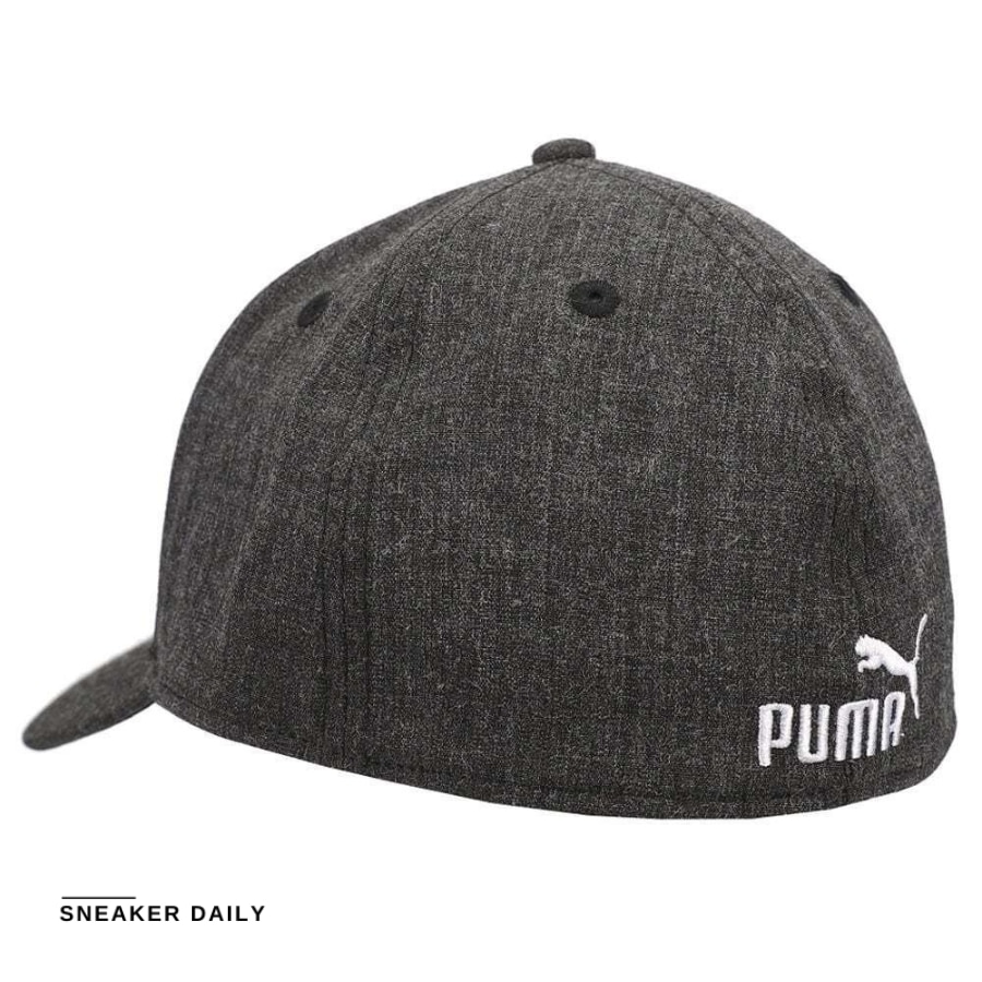 mũ puma element stretch black athletic casual 'black' 85839202