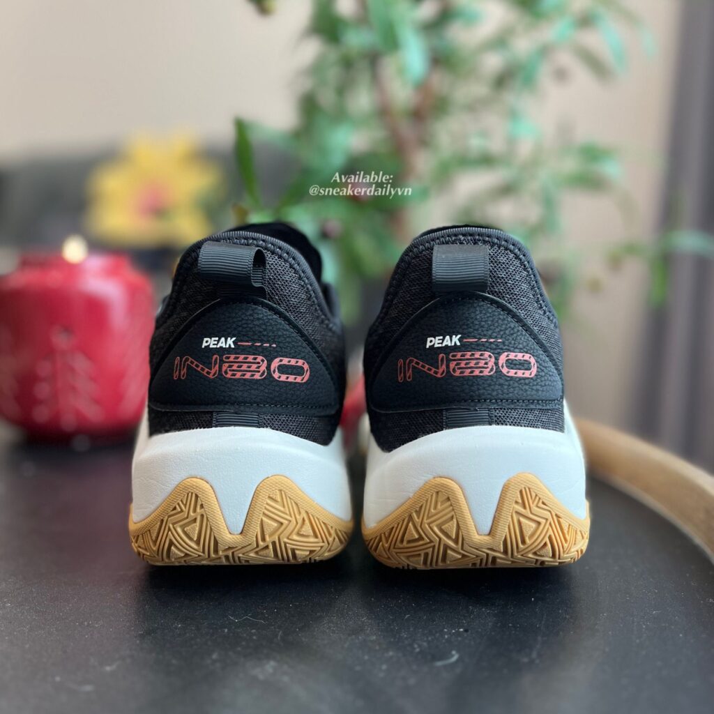 Giày Peak Basketball Sonic Boom Black White E39001atd 