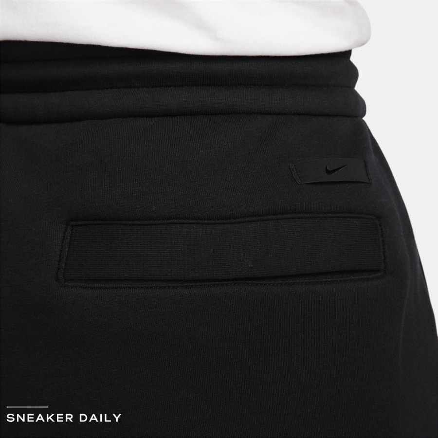 quần nike sportswear tech fleece reimagined men’s loose open leg sweatpants 'black' fb8164-010