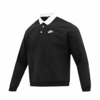 áo nike club fleece polo 'black' dx0538-010