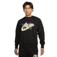 áo nike giannis standard issue men's printed basketball crewneck top 'black' fj9558-010