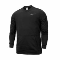 áo nike men as therma-fit crew shirts athletic jersey 'black' cu7272-010