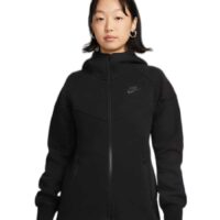áo nike sportswear tech fleece windrunner women's full-zip 'black' fb8339-010