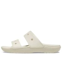 dép crocs classic clog cozy unisex white slippers 206761-2y2