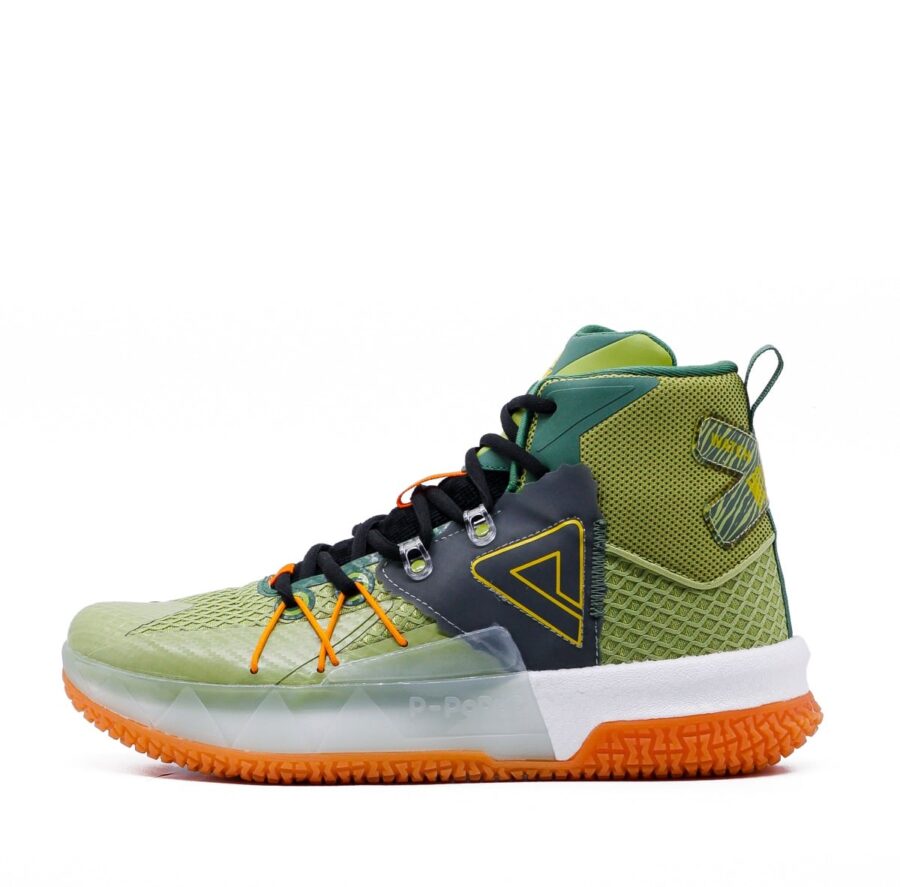 giày peak basketball monster 8 v2 high top 'green' e231371axc