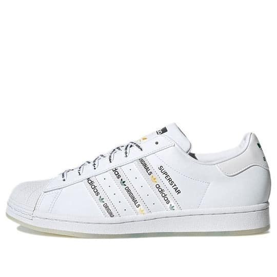 giày adidas originals superstar shoes 'white black yellow' gx2990