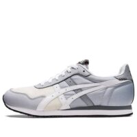 giày asics tiger runner low tops cozy unisex gray white 1201a768-200