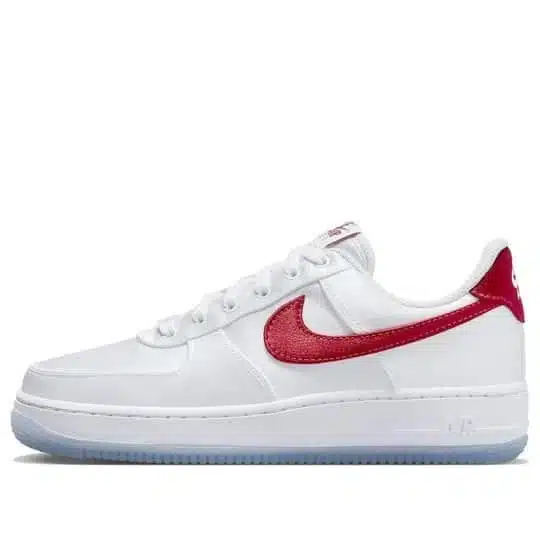 Giày Nike Air Force 1 Low '07 'Satin White Varsity Red' DX6541-100