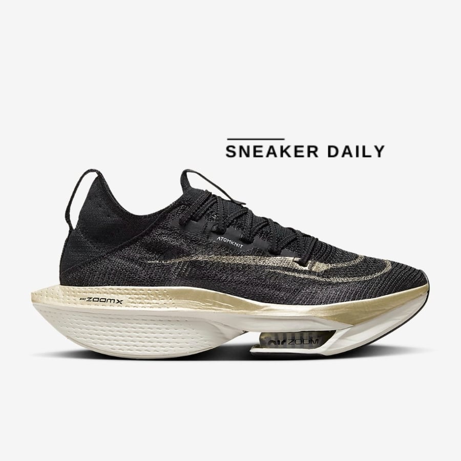 Giày Nike Air Zoom Alphafly NEXT% 2 Black Gold DN3555-001 - Sneaker Daily
