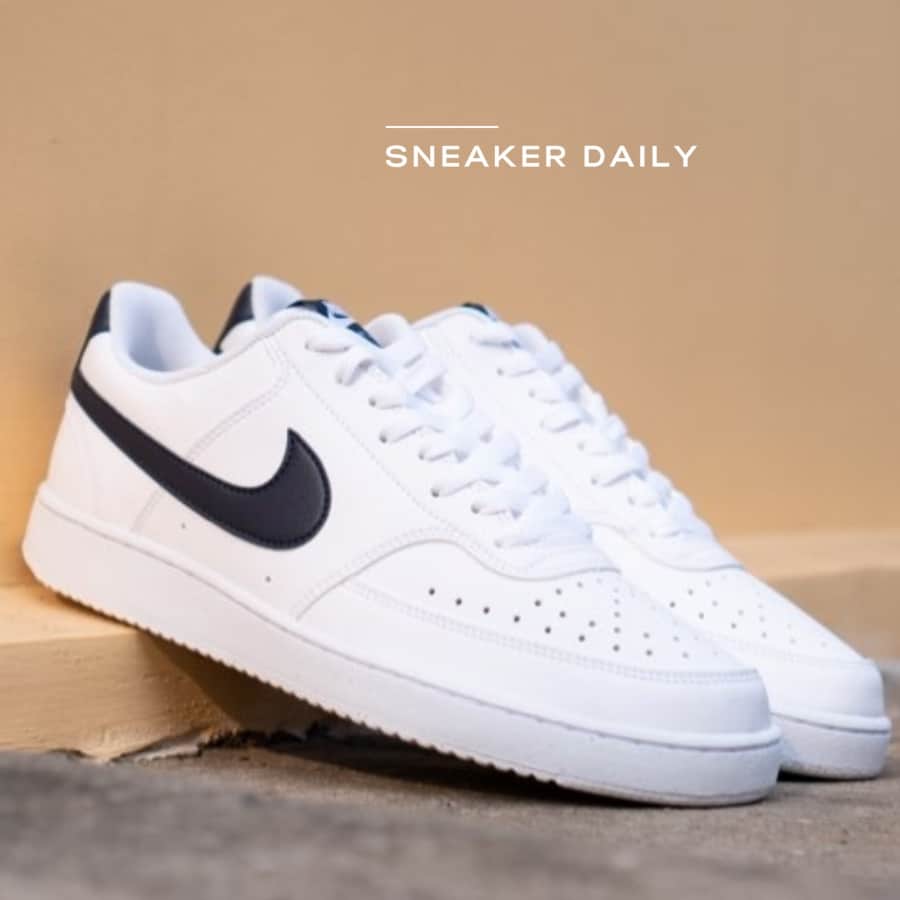 giày nike court vision low next nature 'white midnight navy' dh2987-106