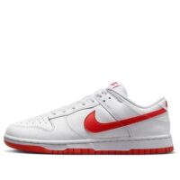 giày nike dunk low 'white picante red' dv0831-103