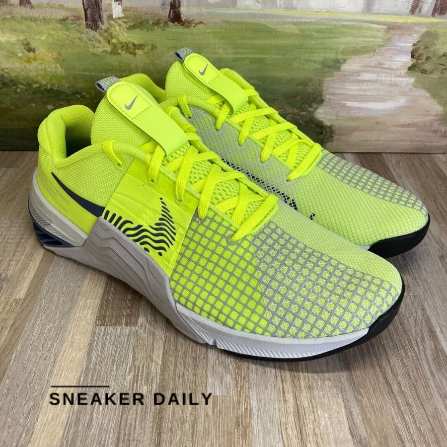 giày nike metcon 8 training shoes 'volt diffused blue' do9328-700