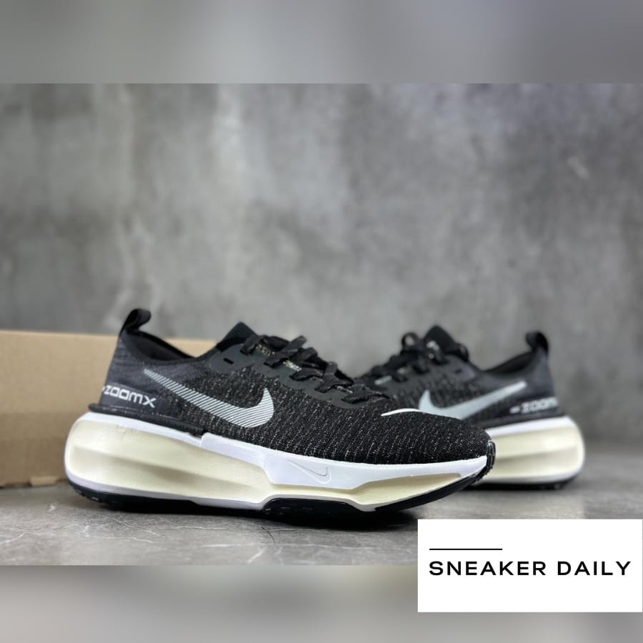 giày nike zoomx invincible run flyknit 3 'black white' dr2615-001