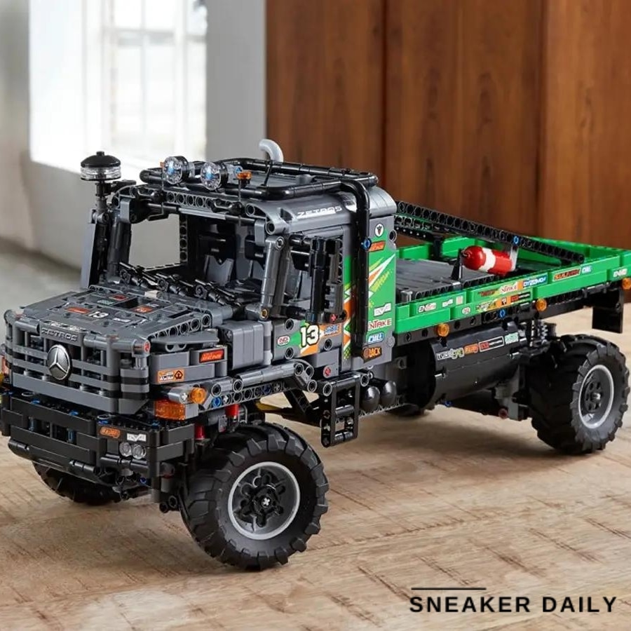lego 4x4 mercedes-benz zetros trial truck 42129