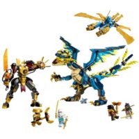 lego elemental dragon vs. the empress mech 71796