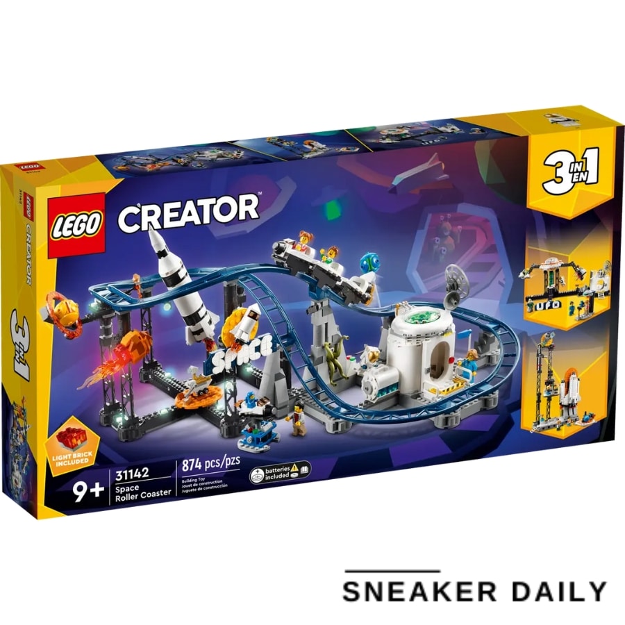 lego space roller coaster 31142