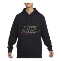 áo nike club fleece+ hoodie 'black' dx0542-010