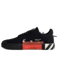 giày off-white vulc sneaker low 'black white' omia085r21fab0011001