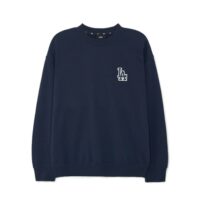 áo classic monogram big lux overfit sweatshirt los angeles dodgers 3amtm0234-07nyd