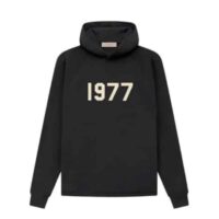 áo fear of god essentials 1977 knit hoodie iron