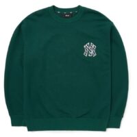 áo nỉ sweater mlb cube monogram big logo overfit sweatshirt new york yankees 3amtm0624-50gnd