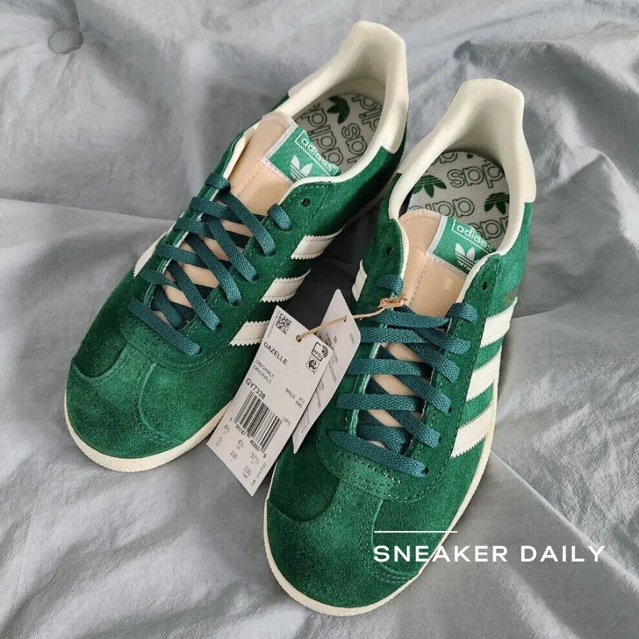 Adidas 2024 gazelle xanh