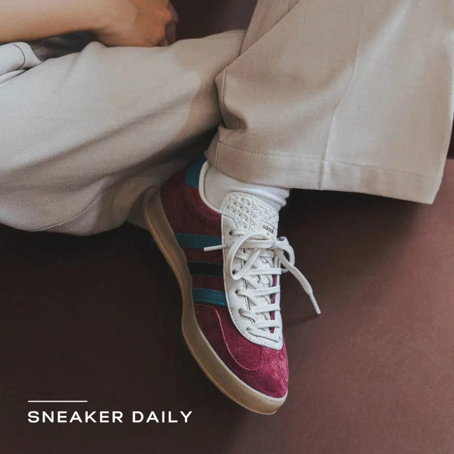 adidas gazelle silver green womens Adidas Gazelle Indoor Collegiate Burgundy Arctic Fusion  Coproom