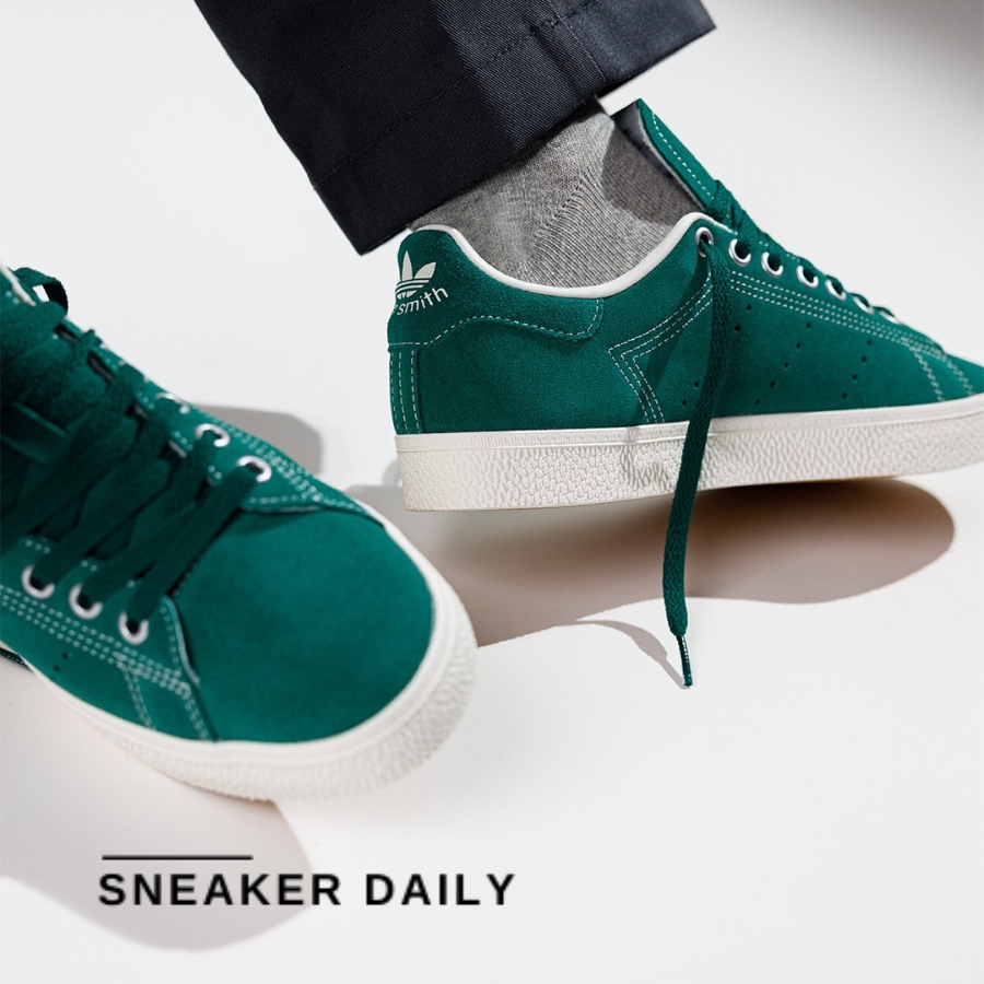 giày adidas originals stan smith cs 'collegiate green' id2045