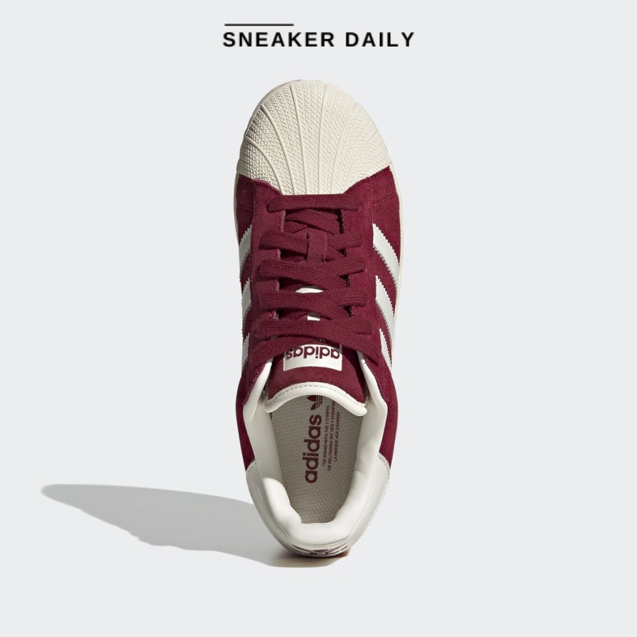 giay adidas superstar xlg collegiate burgundy white if8124 2