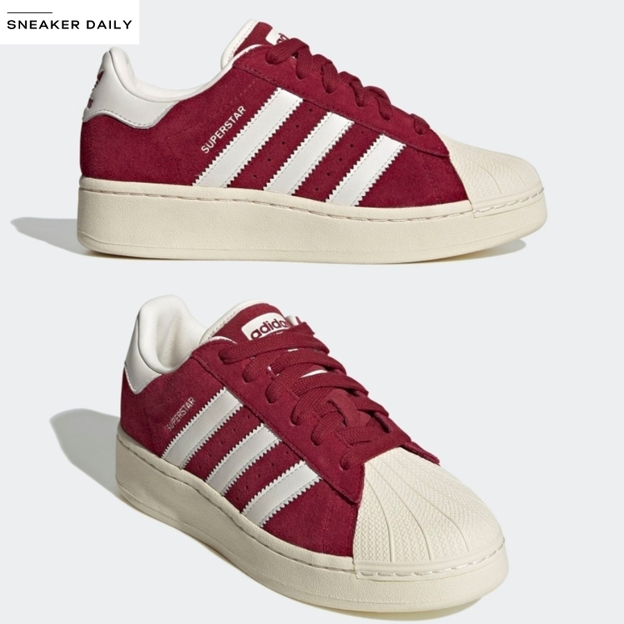 giay adidas superstar xlg collegiate burgundy white if8124 6