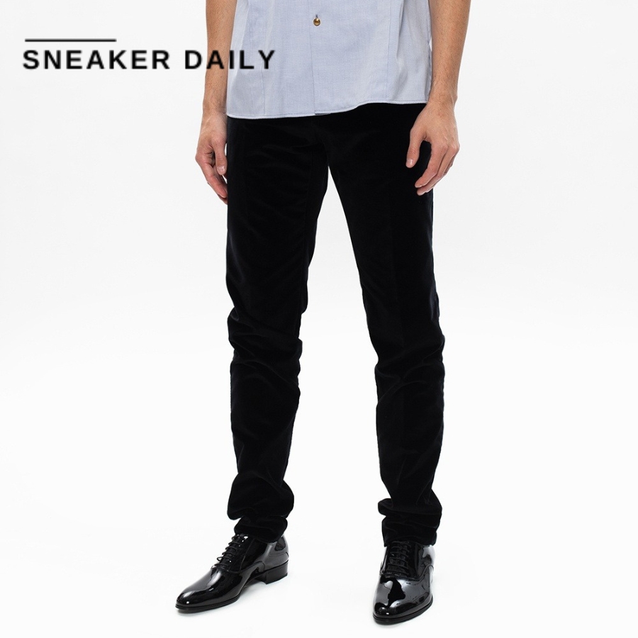giày gucci men's lace-up shoe with double g 'black' 624663-bnc00-1000