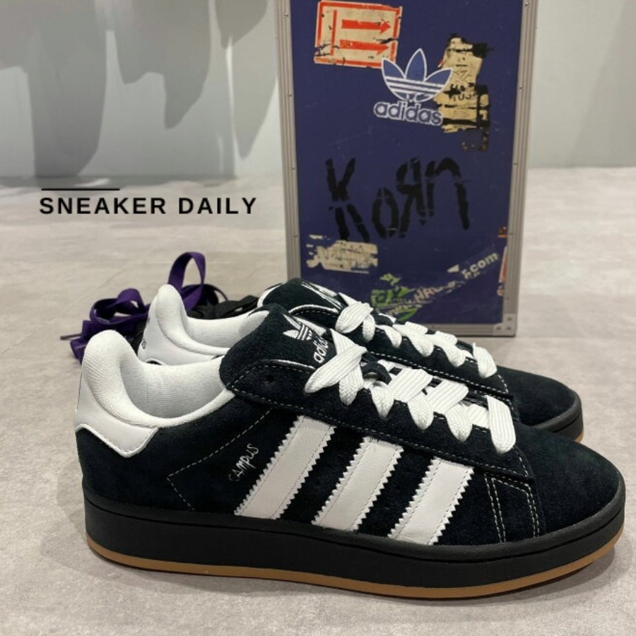 Giày Korn X Adidas Campus 00s Black Gum Ig0792 6520