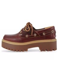 giày nữ timberland 3 eye classic loafers 'burgundy' 60cdash1e286ddgs