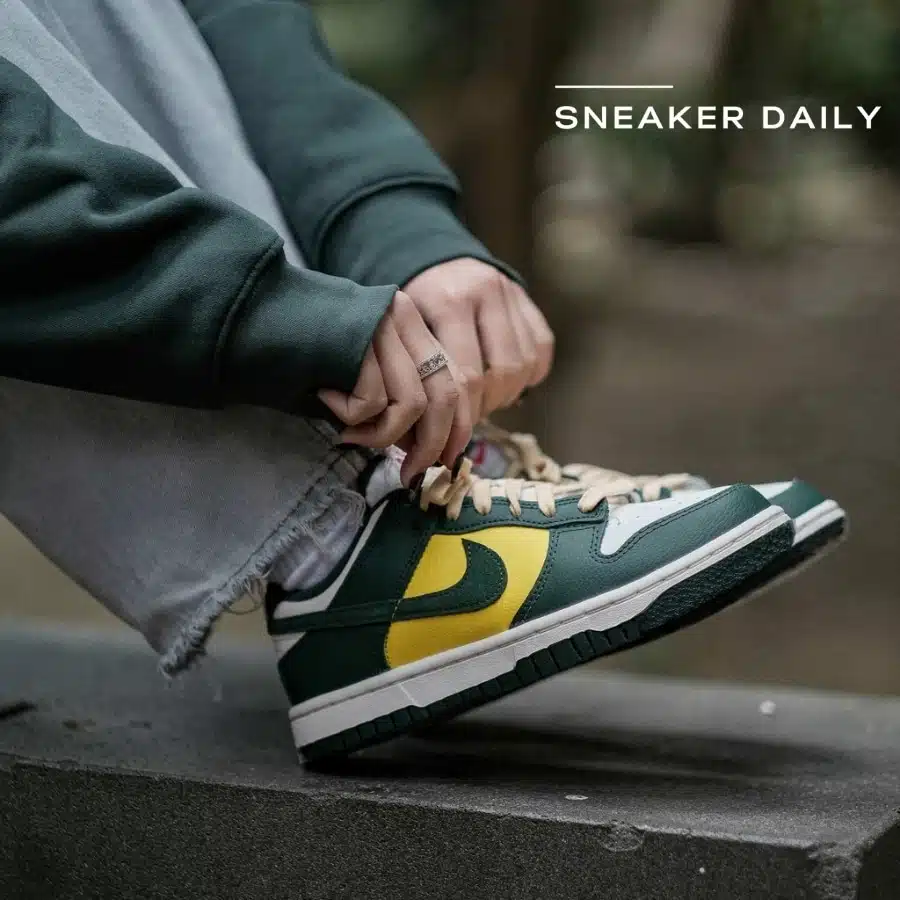 Giày Nike Dunk Low 'Noble Green' (WMNS) FD0350-133