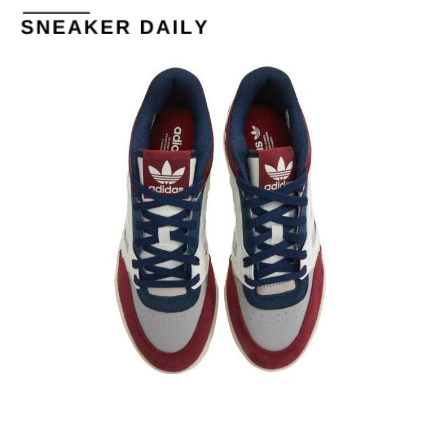 giày adidas originals drop step low directional shoes 'navy red' hq7118