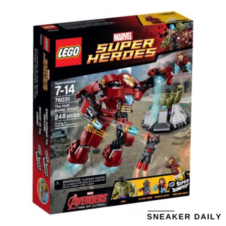 Supir Vector Lego Super Heroes The Hulk Buster Smash 76031