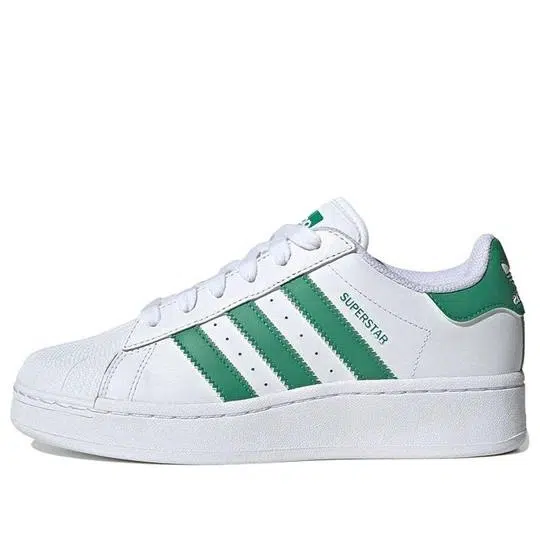 Giy adidas Originals Superstar XLG Shoes 'Cloud White Semi Court Green'  (WMNS) IF3002