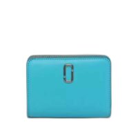 tui marc jacobs leather wallet blue 2s3smp003s01 444