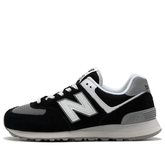 giay new balance 574 shoes black grey white u574fbg
