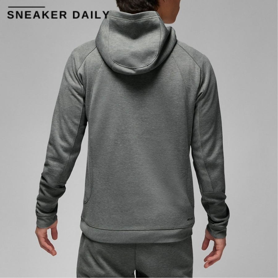 áo air jordan dri-fit sport fleece full-zip hoodie 'grey' dv9784-063