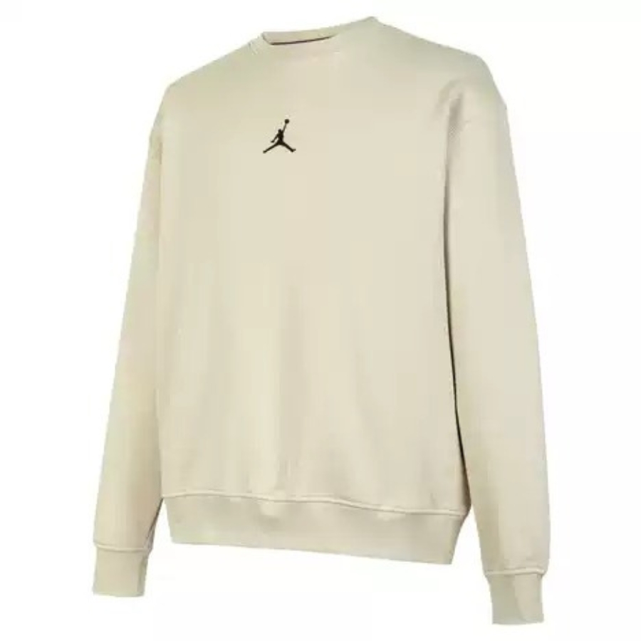 áo air jordan essentials logo sweatshirt 'sand' fv8451-282