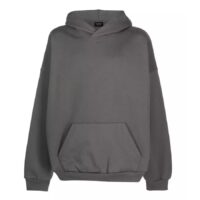 áo balenciaga care label medium fit hoodie in grey 2f2bfaa2620104gs