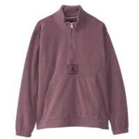 áo jordan essentials men's winterized fleece half-zip fd7864-508